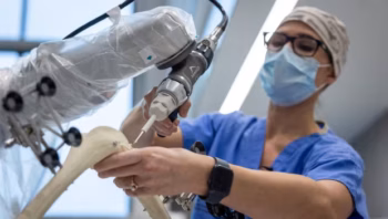 Robotic hip replacement in gondia