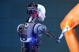 Robotic knee replacement in Nagda